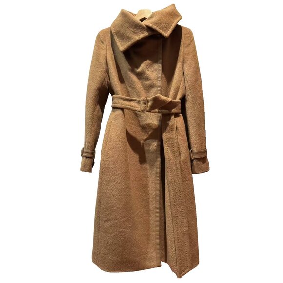 MAXMARA Cammello Tan Women's Long Coat (US Size 8) - Picture 1 of 11